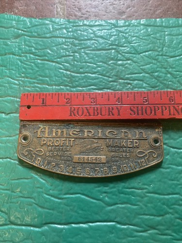 Vintage american profit brass - american,