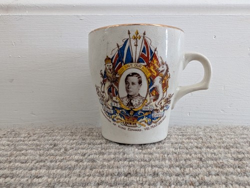Vintage 1937 commemorative mug