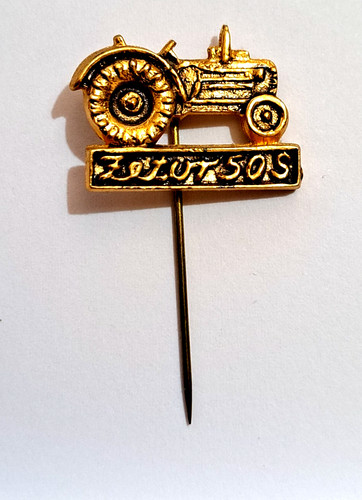 Vintage stick pin badge - badge/, zetor