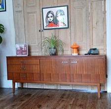 MID CENTURY TEAK SLIM