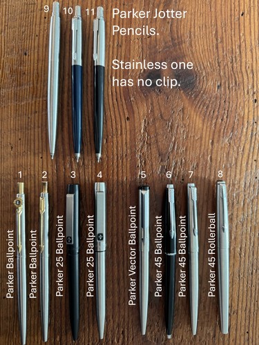 Vintage parker pens and - vintage,