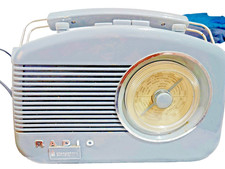 Retro style vintage radio