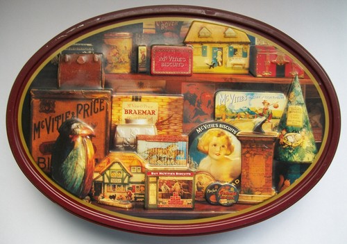 Biscuit tin mcvitie 1999 - biscuit, tin: