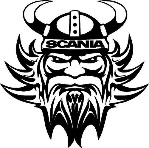 Scania viking vinyl decals - scania,