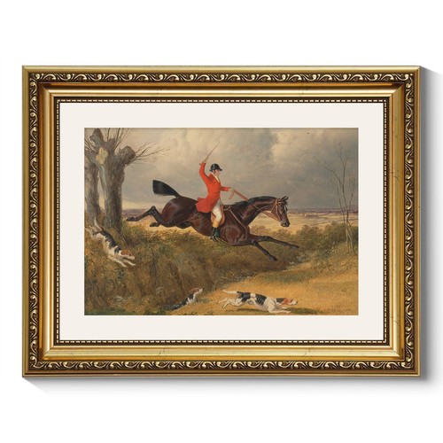 Gold framed canvas wall art - canvas,