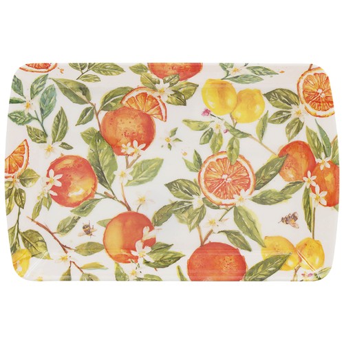 Small serving tray - oranges, and