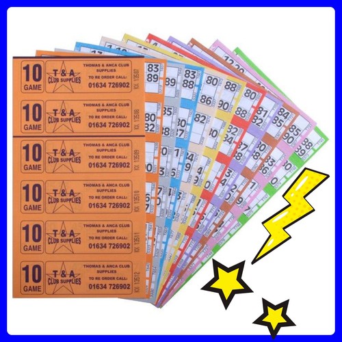 Bingo books tickets - books,