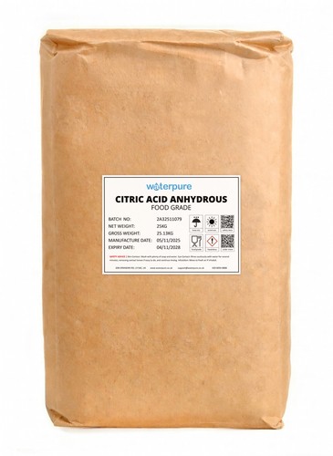 25kg citric acid - 25kg, anhydrous