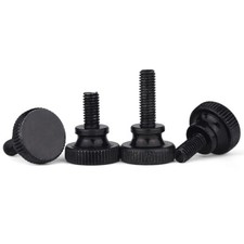 1/10pcs M3-M10 Knurl Hand Tighten Thumb Screw Bolt Curtain Wall Glass Thumbscrew