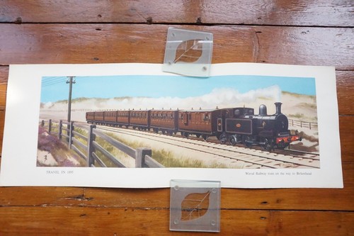 Railway carriage print - railway,