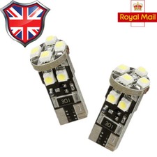 Pair XENON White 8SMD LED Side Light Bulb Error Free Fits For VW Transporter T5
