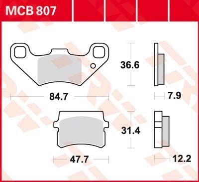 Trw all round sintered - round, metal