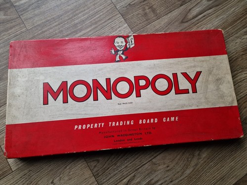 Monopoly board game vintage - game,