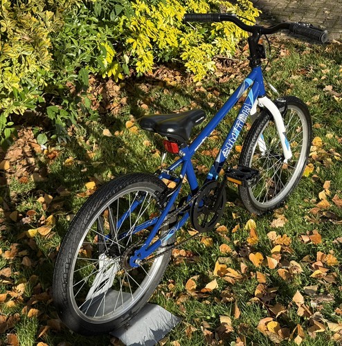 Kids blue white apollo - blue/white, bike