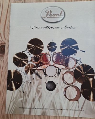 Pearl drums masters - drums, catalogue