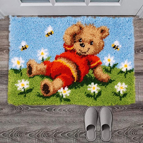 Embroidery carpet latch hook - embroidery,