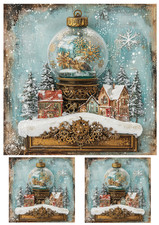 1 x A4 Rice Paper Decoupage -