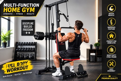 Multi function lat pulldown - multi-function,