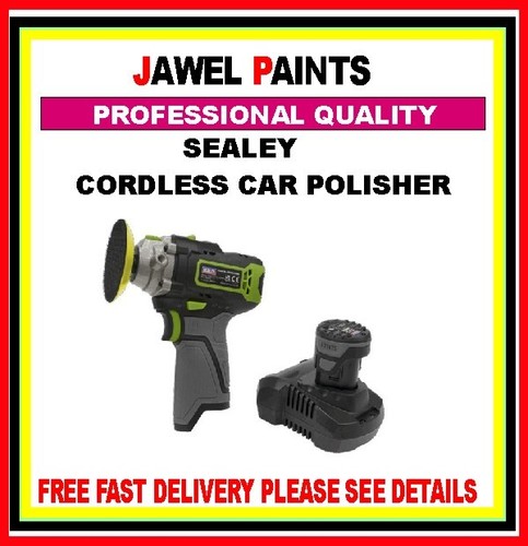 Car polisher sealey cordless - sealey,