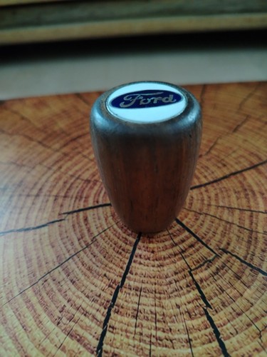 Vintage ford wooden - gear, knob