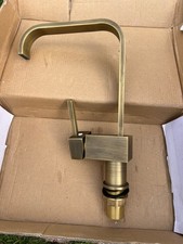 Elite Bath Antique Brass Basin Mixer Tap – Traditional Style – New in Box