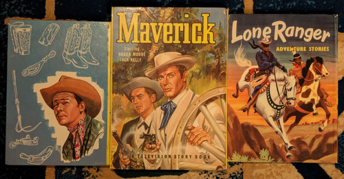 Vintage western annuals - vintage, tv