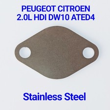 EGR valve repair plate Peugeot Citroen 2.0 HDi PSA DW10ATED4 engine Ally inlet