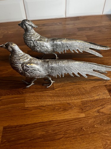 Vintage silver plated cock - silver,