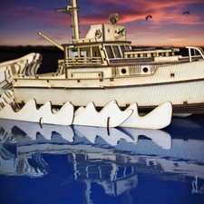 “You’re Gonna Need a Bigger Boat” – Wooden Build Kit | Jaws-Inspired Model