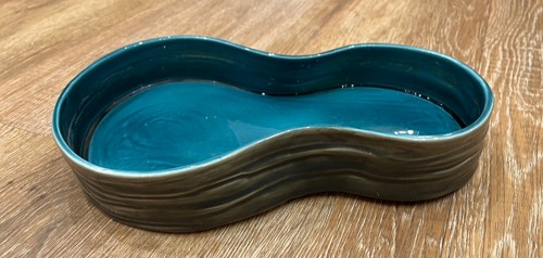Beswick turquoise brown - turquoise, &