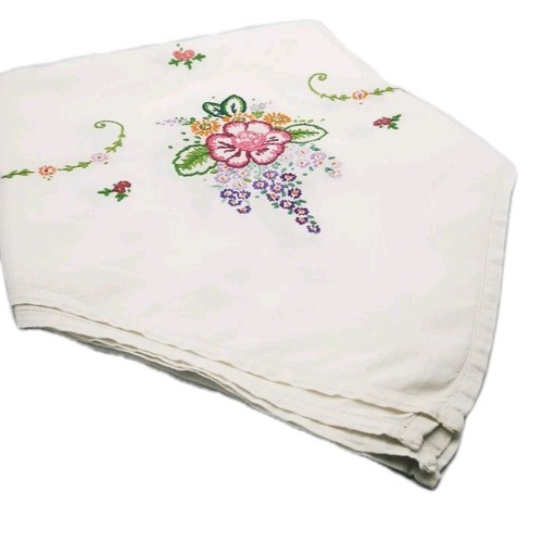 Vintage square embroidered - vintage,