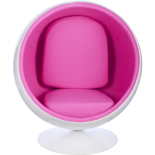 Retro ball chair with - retro,