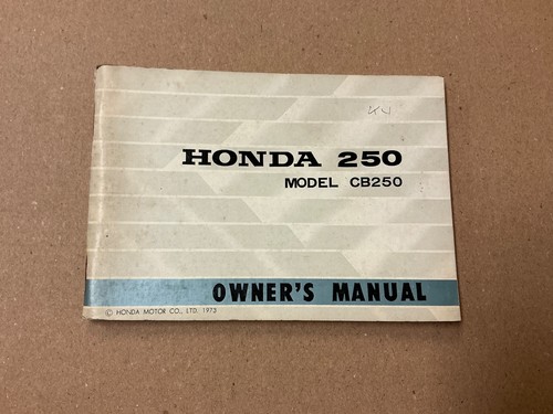 Genuine honda 1973 cb250 - cb250, cb
