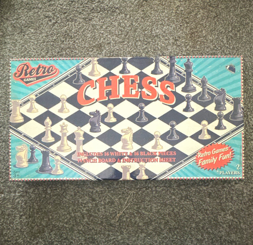 Retro games chess - retro, 14in