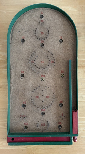 Vintage bagatelle pinball - vintage,