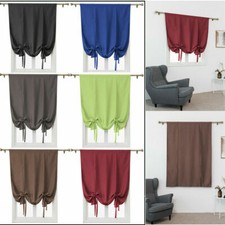 Short Roman Window Curtain