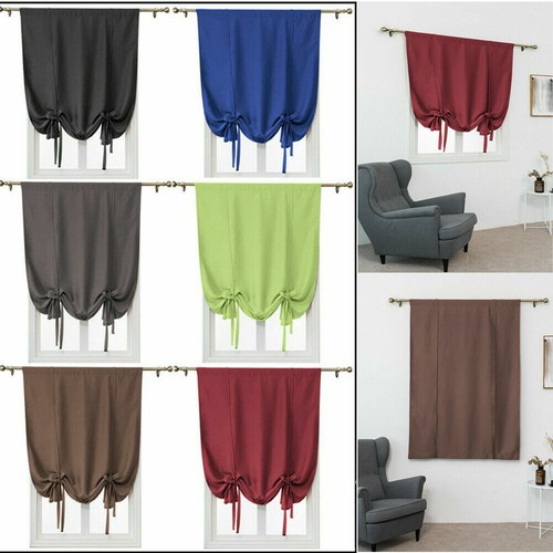 Short roman window - short, curtain