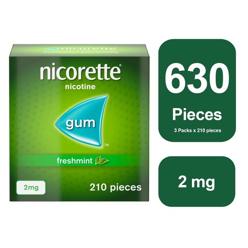 Nicorette freshmint 2mg gum - nicorette,