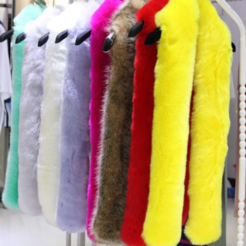 Faux fox fur womens - faux, scarf