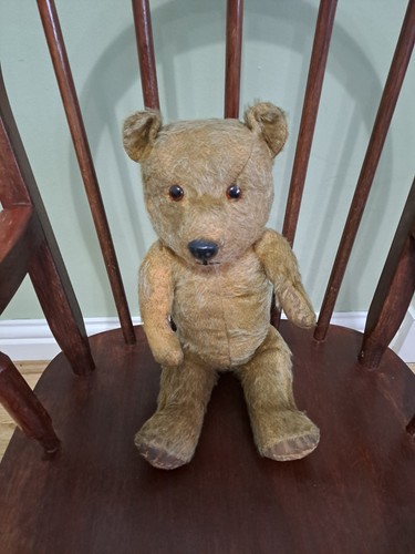 Old antique teddy small - antique,