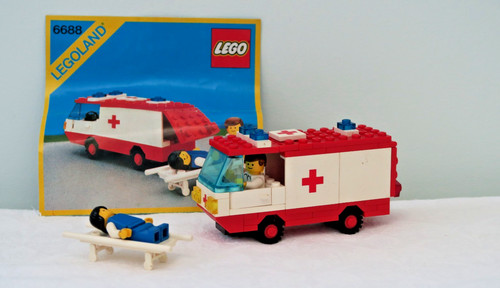 Lego town 6688 - town, vintage