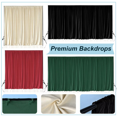 Crushed velvet backdrop - crushed,