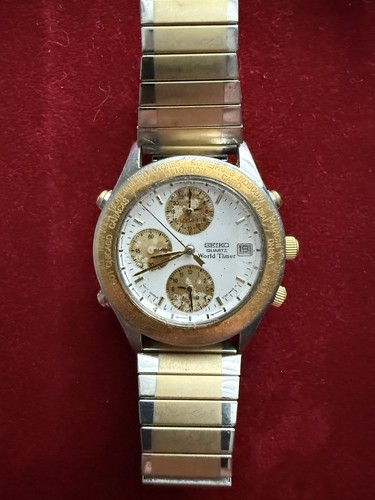 Vintage 1991 seiko world timer - 1991,