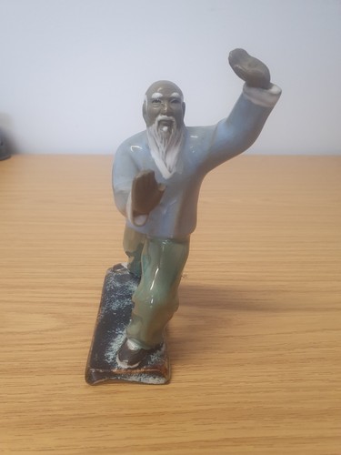 Shiwan chinese mudman figurine - chinese,