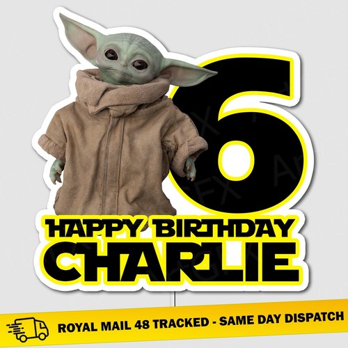 Personalised baby yoda - personalised,