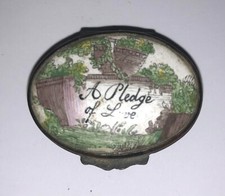 Antique C18th Bilston Enamel