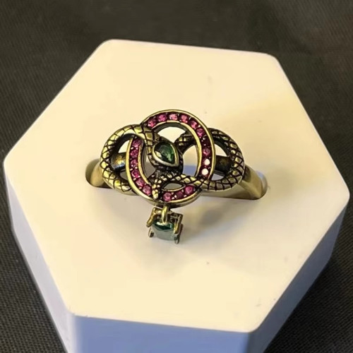 New retro snake rhinestone - retro,