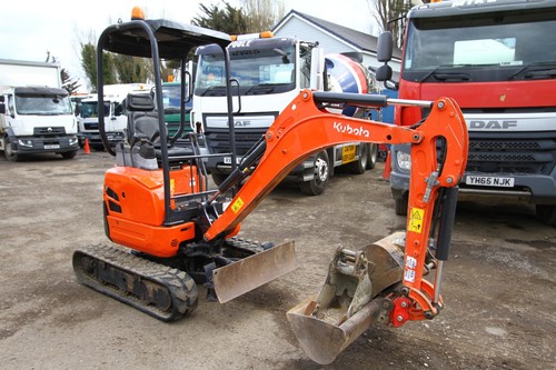 2019 kubota u17 digger - u17-3a,
