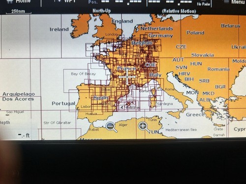 Navionics chart central europe - navionics,