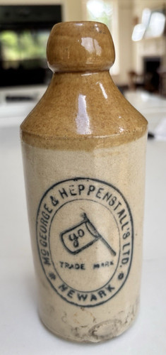 Salt glaze stoneware beer